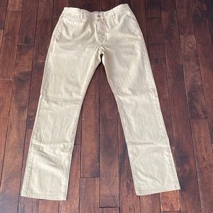 Nudie Jeans Mens 5 Pocket Khaki Pants. New and Unworn Condition.